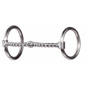 Professional's Choice O Ring Twisted Wire Snaffle Bit - PCB-971